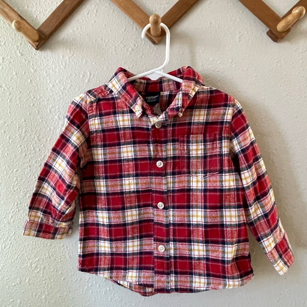 Vintage Toddler OshKosh Flannel